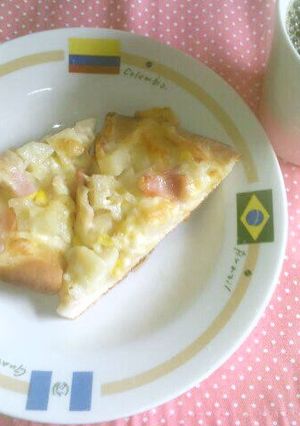 簡単　ピザ-レシピのメイン写真