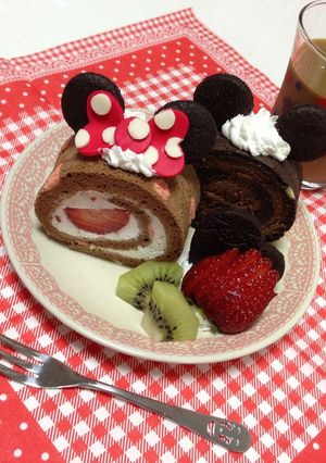 ♡ミッキー＆ミニーのデコロール♡-レシピのメイン写真