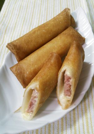 スパムチーズ春巻き-レシピのメイン写真