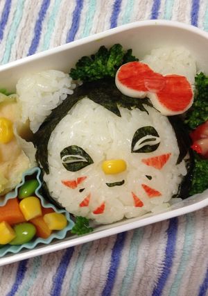 キャラ弁♡キティ樽美酒♡-レシピのメイン写真