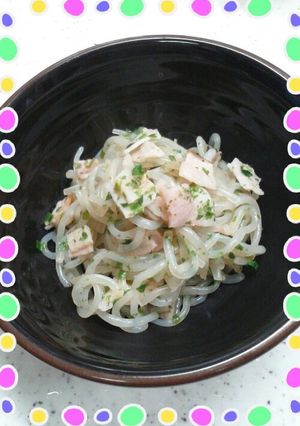不思議～ベーコンと糸こんにゃくの炒め煮-レシピのメイン写真