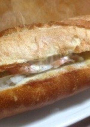 バケットのホットサンド-レシピのメイン写真