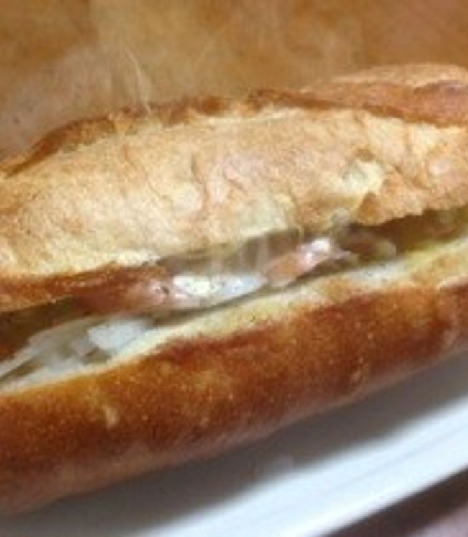 バケットのホットサンド-レシピのメイン写真