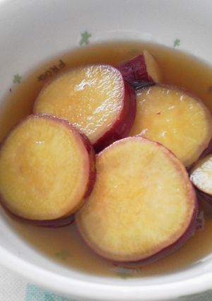 レンジで!!さつまいもの蒸し煮-レシピのメイン写真
