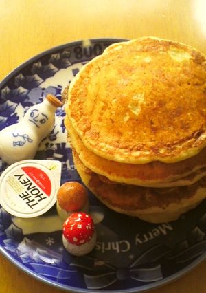 しっとり♡おからのイーストパンケーキ-レシピのメイン写真