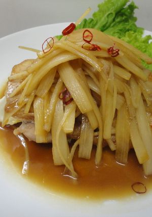 チキンソテー☆うどソース♪-レシピのメイン写真