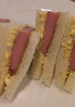 ハムカツ卵サンド-レシピのメイン写真