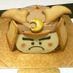รูปของ こどもの日★兜ケーキ(覚書)