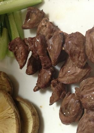 簡単焼きとり_はつ-レシピのメイン写真