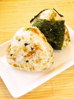 ☺天かすで簡単♪天むす風天かすおにぎり☺-レシピのメイン写真