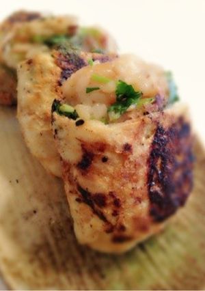 残ったたけのこご飯で油揚げの焼きおにぎり-レシピのメイン写真