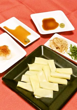 旬の醍醐味♥筍・姫皮のお刺身♪-レシピのメイン写真