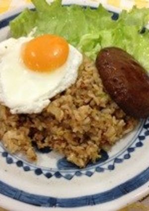 簡単！節約！残りの餃子の具でカフェご飯♩-レシピのメイン写真