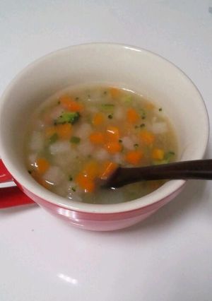 とろ~り野菜スープ☆おとな&離乳食-レシピのメイン写真