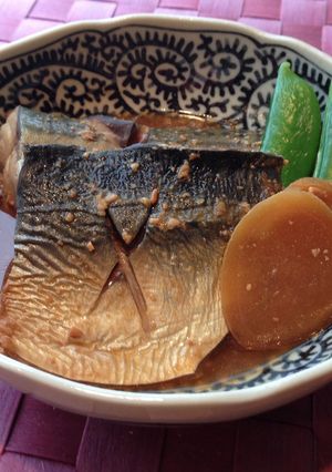 シュガーカットで鯖の味噌煮を圧力鍋で！-レシピのメイン写真