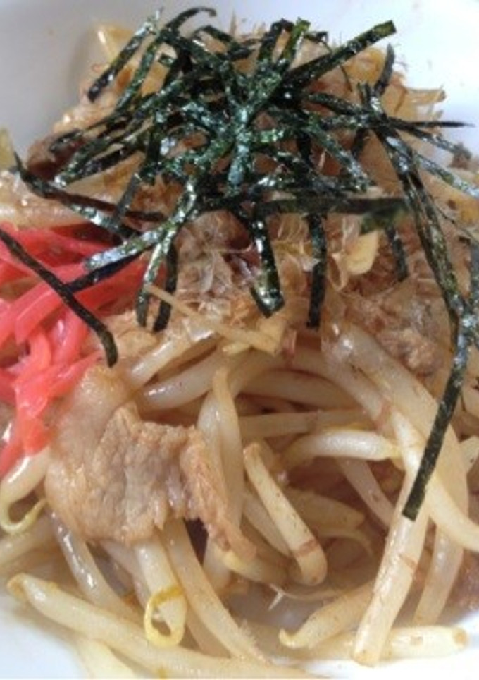 もやしの焼きそば風-レシピのメイン写真