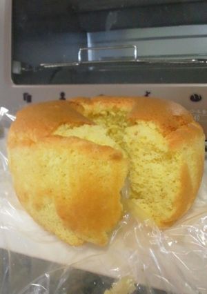 糖質制限シフォンケーキ-レシピのメイン写真