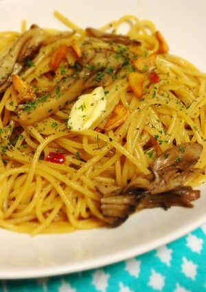 舞茸とバルサミコのパスタ-レシピのメイン写真