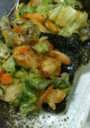 旨味たっぷりキャベツ揚げ-レシピのメイン写真