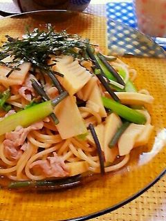 春野菜の和風パスタ-レシピのメイン写真