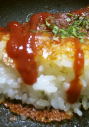 B級グルメ！一人飯のチーズご飯焼き-レシピのメイン写真