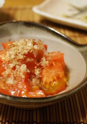 後一品に☆トマトの鰹節和え-レシピのメイン写真