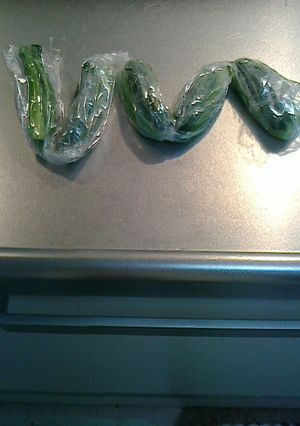 小松菜をお弁当用に保存-レシピのメイン写真