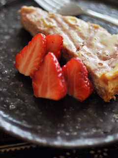 いちごのマーブルチーズケーキ-レシピのメイン写真