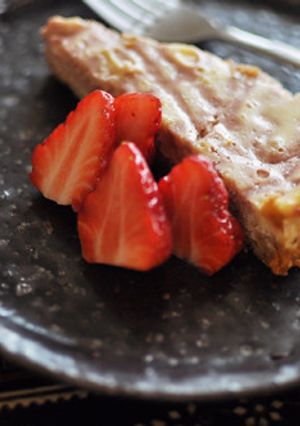 いちごのマーブルチーズケーキ-レシピのメイン写真