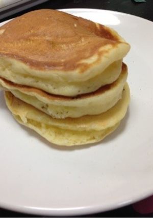 バニラヨーグルトでパンケーキ-レシピのメイン写真