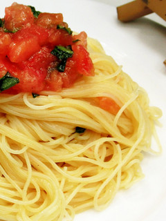 冷製パスタ トマト&バジル-レシピのメイン写真