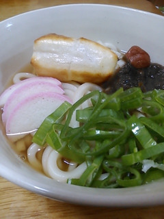 梅と昆布で力うどん-レシピのメイン写真