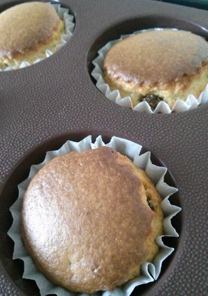 レーズンたっぷりカップケーキ-レシピのメイン写真