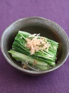 茹で時間5秒!水菜のおひたし-レシピのメイン写真
