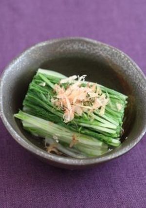 茹で時間5秒！水菜のおひたし-レシピのメイン写真