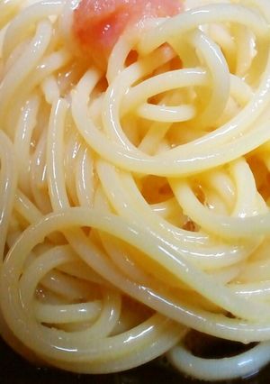たまたまパスタ(たらこと卵のパスタ)-レシピのメイン写真