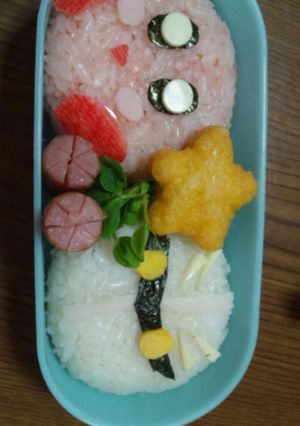 キャラ弁☆カービー-レシピのメイン写真
