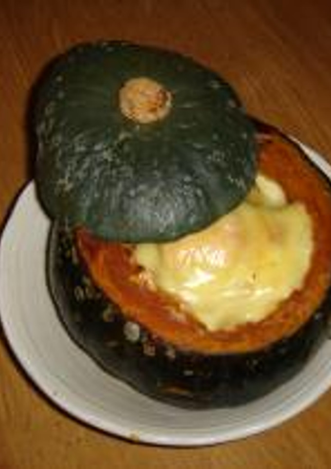 南瓜の丸ごとグラタン-レシピのメイン写真