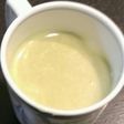 息子大好き!旬のそら豆の春のポタージュ