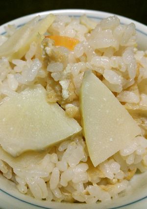 たけのこご飯（しょうが風味）-レシピのメイン写真