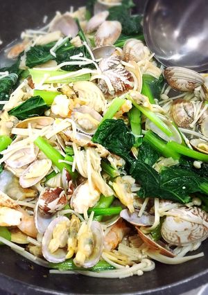 チンだけで作れる☆アサリの焼酎蒸し☆-レシピのメイン写真