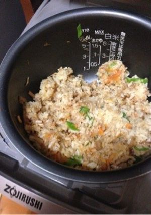 簡単☆なめたけ炊き込みご飯-レシピのメイン写真