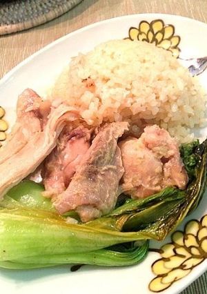 STAUB☆簡単シンガポールチキンライス-レシピのメイン写真