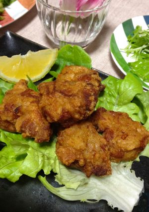 サクサク☆ジューシーな鶏の唐揚げ-レシピのメイン写真