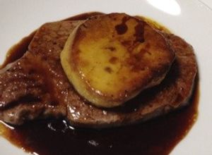 お家で☆フォアグラと牛ヒレ肉のステーキ♪-レシピのメイン写真