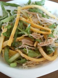 鶏ささみの中華サラダ-レシピのメイン写真