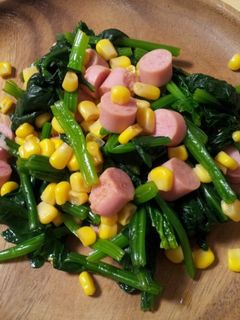 ほうれん草のポン酢サラダ-レシピのメイン写真