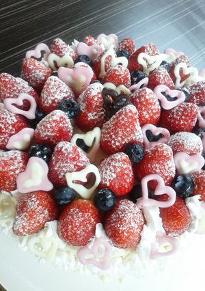 簡単・豪華♡いちごのデコレーションケーキ-レシピのメイン写真