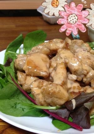 本格海老マヨ風☆鶏肉のマヨソース和え-レシピのメイン写真