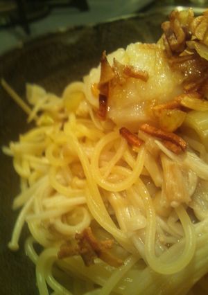 ホタテとえのきのペペロンチーノ♪-レシピのメイン写真